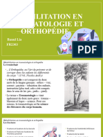 Réhabilitation en Traumatologie Et Orthopédie