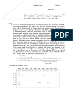 Final Exam-Genetics Lab-Fall 2020-Emad