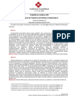 Atuação Do Farmacêutico Clínico em Pediatria