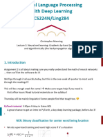 cs224n 2023 Lecture03 Neuralnets