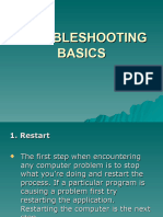 Troubleshooting Basics