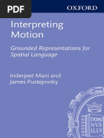 Inderjeet Mani, James Pustejovsky - Interpreting Motion - Grounded Representations For Spatial Language-Oxford University Press (2012)