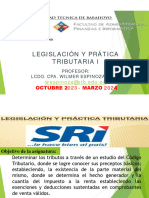 Unidad 1 Legislación y Prática Tributaria I Utb