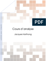 Cours Harthong Analyse