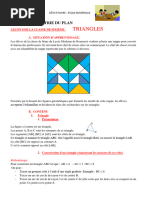 Maths 6ème L8 Triangles