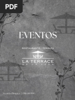 Menu Eventos Laterracedelavega