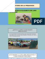 Historia de La Pedagogía