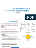 Conversion Electrochimique F