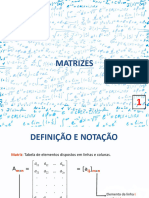 1 - MATRIZES - Com Respostas