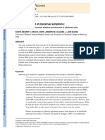 The Measurement of Menstrual Symptoms: Factor Structure of The Menstrual Symptom Questionnaire in Adolescent Girls