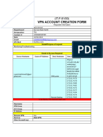 Bilalahmed VPN Account Creation Form