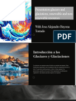 Glaciares y Recursos Naturales