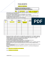 Modelo - Ficha de EPI