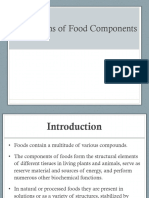 Chapter 7 - Interactions of Food Components