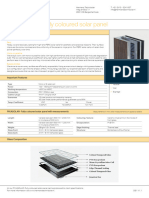 PIXASOLAR Fully Coloured Solar Panel - Datasheet - v1 1