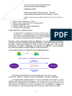 L'objectif de Ce Cours C'est de Définir La Communication Interpersonnelle Dans Le But de La Maîtriser Et Pourvoir S'exprimer Correctement