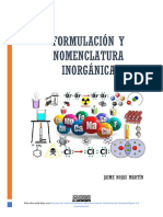 2º ESO FORMULACIÓN Y NOMENCLATURA INORGÁNICA - Apuntes Jaime 2024