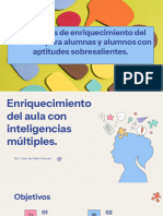 Enriquecimiento Del Aula Con Inteligencias Múltiples.