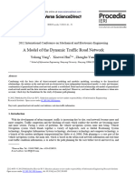 A Model of The Dynamic Traffic Road Network - 2012 - IERI Procedia