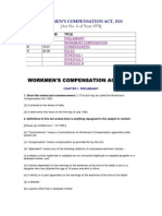 Workmen's Compensation Act, 1923