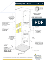 Residential Elevator - Hoistway Pit Detail