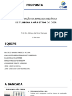 Recuperação Da Bancada Didática de Turbina A Gás Et796 Do Deer