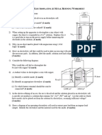 Electroplating Worksheet