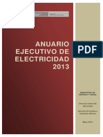 Anuario Ejecutivo de Electricidad 2013