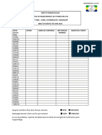 Fiche Maintenance Du Sysmex XN 550