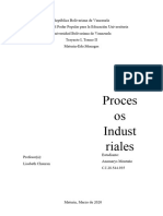 Procesos Industriales