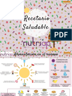 Recetario Saludable Edición VERANO