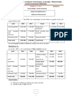 Serie 1-Tableau de Financement