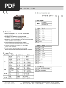 SCONI-2000 en