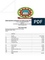 Fee Structure