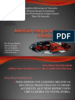 Atención Integral Al Paciente Politraumatizado