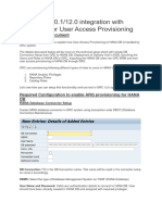 SAP GRC 10.1-12.0 Integration With HANA DB For User Access Provisioning