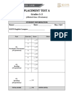 PT A - Kids - Written Test