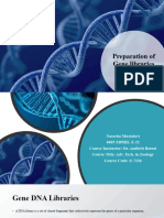 Preparation of Gene Libraries