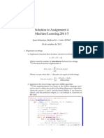 Solution First Point ML-HW4