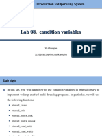 Lab CondVariable