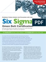 Machinery Failure Analysis Nadeem Six Sigma MBB