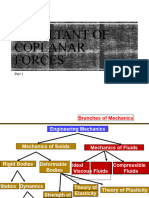 Lecture 4 - Resultant of Forces - Part 1