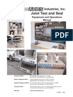 Joint Test and Seal: Industries, Inc