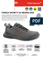 FICHA TECNICA - MANTENIMIENTO Forza Sporty s3 Negro