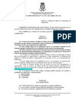 Lei Complementar 58-2010 e Alteracoes