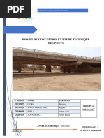 Projet - Conception Et Etudes Techniques Des Ponts.2023