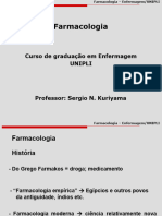 Dokumen - Tips - Farmacologia Enfermagemunipli Farmacologia Curso de Graduacao em Enfermagem Unipli Professor Sergio N Kuriyama