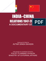 India China Relations Contents