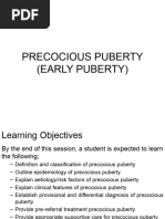 Precocious Puberty