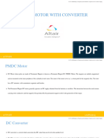 PMDC Motor With Converter